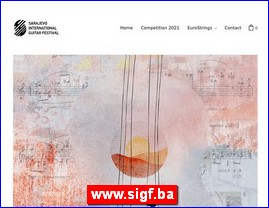 Muzi�ari, bendovi, folk, pop, rok, www.sigf.ba