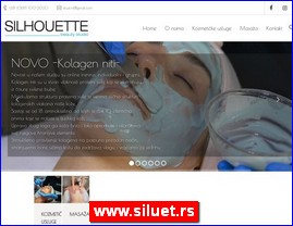 Frizeri, saloni lepote, kozmeti�ki saloni, www.siluet.rs
