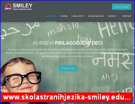 �kole stranih jezika, www.skolastranihjezika-smiley.edu.rs