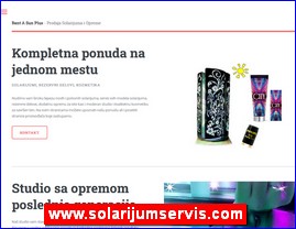 Frizeri, saloni lepote, kozmeti�ki saloni, www.solarijumservis.com