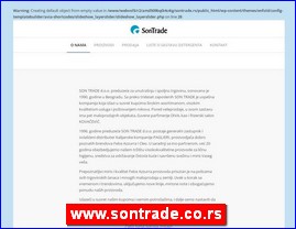 Frizeri, saloni lepote, kozmeti�ki saloni, www.sontrade.co.rs
