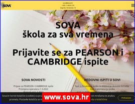 �kole stranih jezika, www.sova.hr