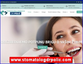 Stomatolog, zubar, stomatolo�ka ordinacija, www.stomatologdrpolic.com