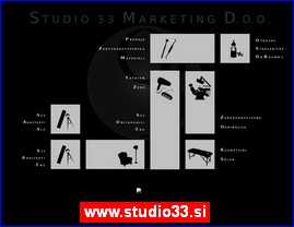 Frizeri, saloni lepote, kozmeti�ki saloni, www.studio33.si