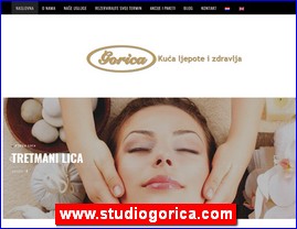 Frizeri, saloni lepote, kozmeti�ki saloni, www.studiogorica.com