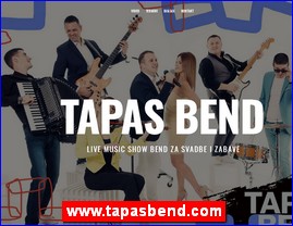 Muzi�ari, bendovi, folk, pop, rok, www.tapasbend.com