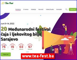Zdrava hrana, �ajevi, lekovito bilje, www.tea-fest.ba