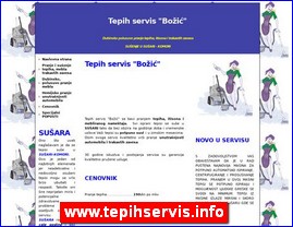 Agencije za �i��enje, spremanje stanova, www.tepihservis.info