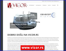Medicinski aparati, ure�aji, pomagala, medicinski materijal, oprema, www.vicor.rs
