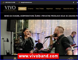 Muzi�ari, bendovi, folk, pop, rok, www.vivoband.com