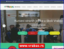 �kole stranih jezika, www.vrabac.rs