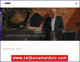 Muzi�ari, bendovi, folk, pop, rok, www.zeljkosamardzic.com
